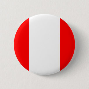 Peru Flag 6 Cm Round Badge