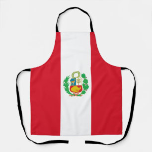 Peru Flag Apron