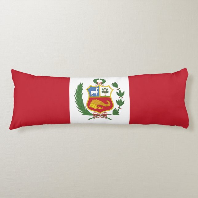 Peru flag body cushion (Front)