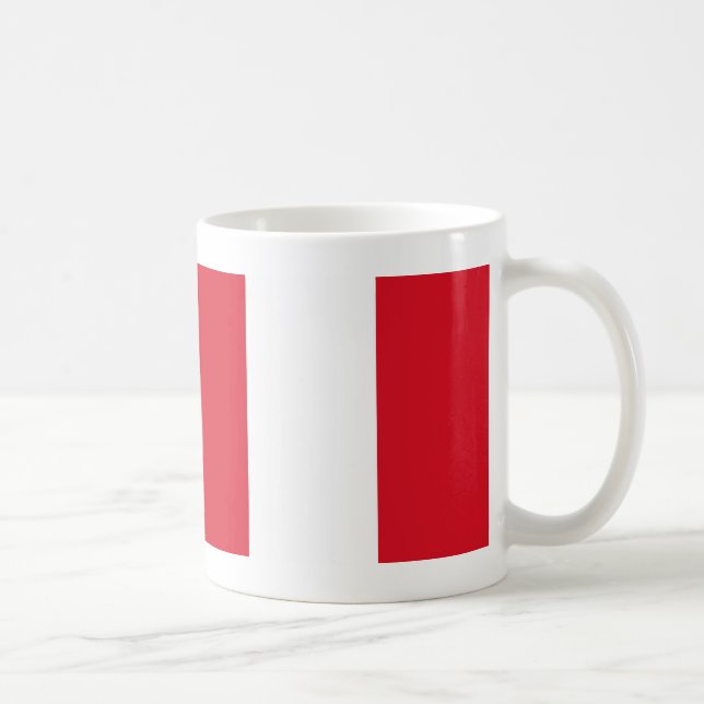 Peru flag coffee mug (Right)