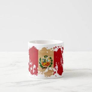 Peru Flag Espresso Cup