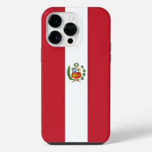 Peru flag iPhone 14 pro max case