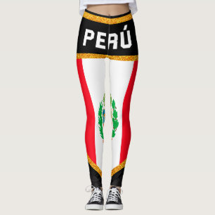 Perú Flag Leggings