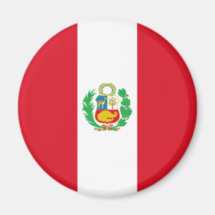 Peru Flag Magnet