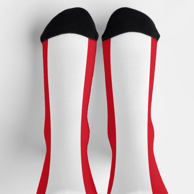 Peru Flag Socks (Top)