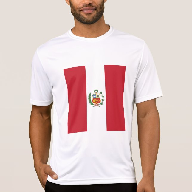 Peru flag T-Shirt (Front)