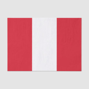 Peru Flag Tissue Paper