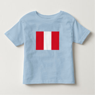 Peru Flag Toddler T-Shirt