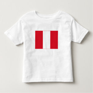 Peru Flag Toddler T-Shirt
