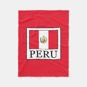 Peru Fleece Blanket
