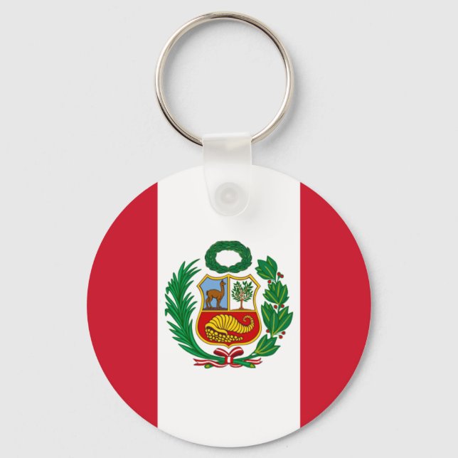 PERU Keychain (Front)