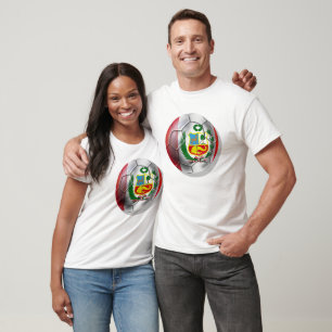Peru La Blanquirroja La Rojiblanca soccer ball T-Shirt