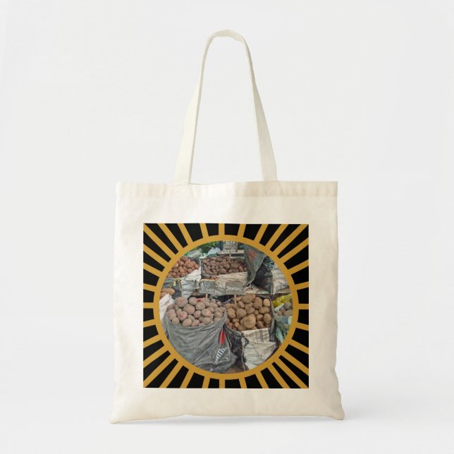 Peru-Land of Potatoes Tote Bag (Front)