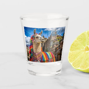 Peru Llama Shot Glass