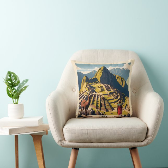 Peru Machu Picchu Cushion (Chair)