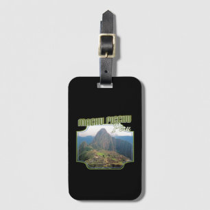 Peru Machu Picchu Ruins - Huayna Picchu Luggage Tag