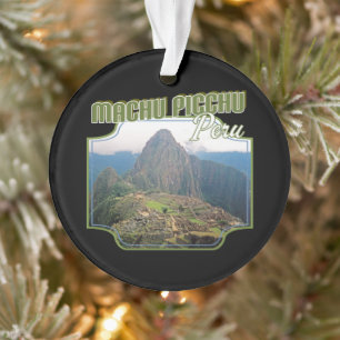 Peru Machu Picchu Ruins - Huayna Picchu Ornament