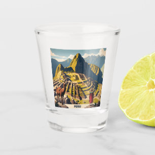 Peru Machu Picchu Shot Glass