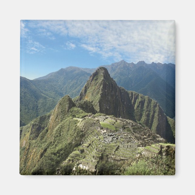 Peru, Machu Picchu, the ancient lost city of 3 Magnet (Front)