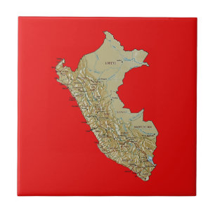Peru Map Tile
