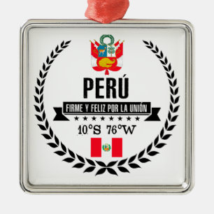 Peru Metal Tree Decoration