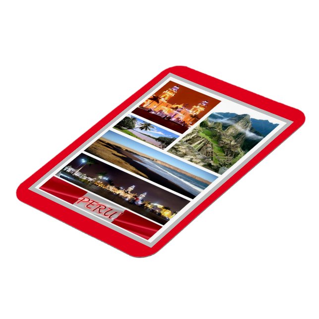 Peru - Mosaic - Magnet (Left Side)