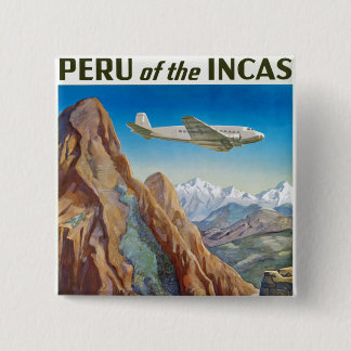Peru of The Incas 15 Cm Square Badge