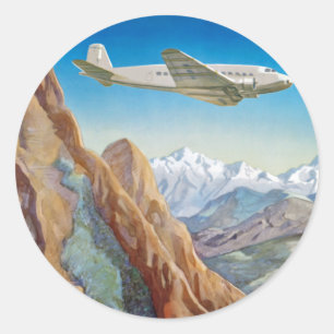 Peru of The Incas Classic Round Sticker