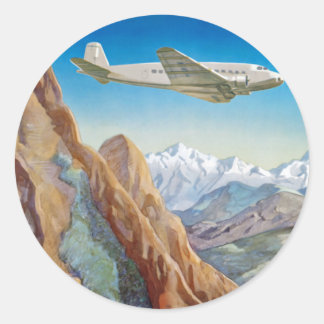 Peru of The Incas Classic Round Sticker