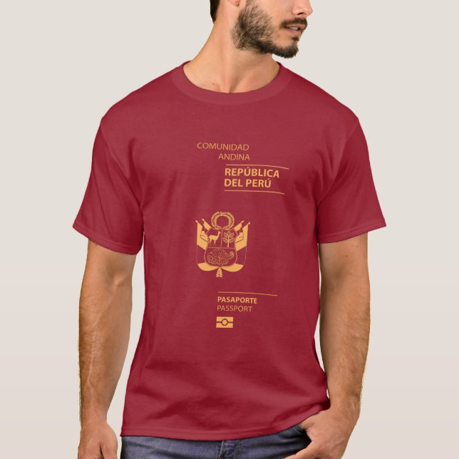 Peru passport T-Shirt (Front)