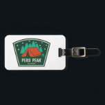 Peru Peak Wilderness Vermont Camping Luggage Tag<br><div class="desc">The Peru Peak Wilderness is one of eight wilderness areas in the Green Mountain National Forest in the U.S. state of Vermont.</div>