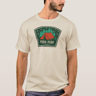 Peru Peak Wilderness Vermont Camping T-Shirt