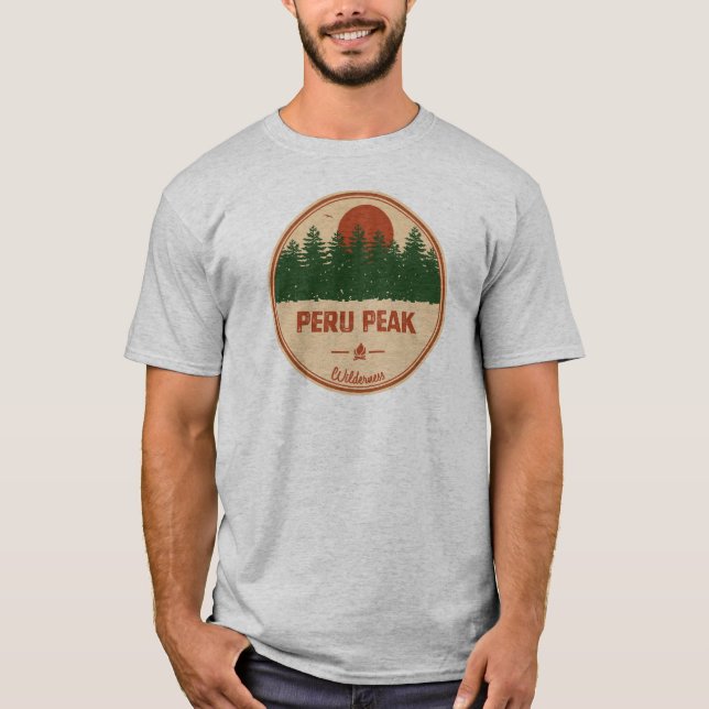 Peru Peak Wilderness Vermont T-Shirt (Front)