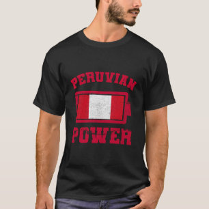 Peru Perãº Peruvian Flag Proud Peruano Peruana Bat T-Shirt