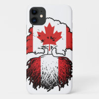 Peru Peruvian Canadian Canada Tree Roots Flag