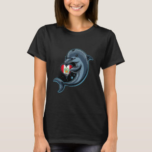 Peru Peruvian Roots Dolphin Peruvian Pride Peruvia T-Shirt