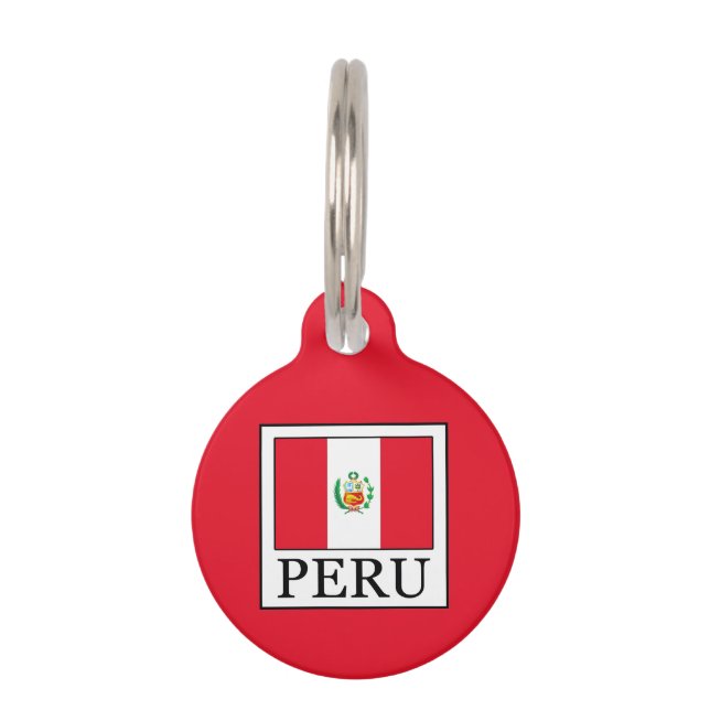 Peru Pet Tag (Front)