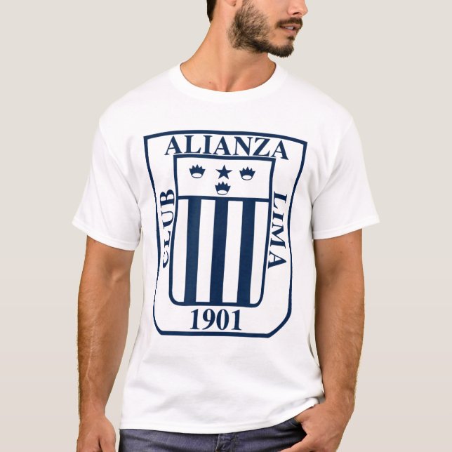 Peru Shirt Peruvian Alianza Lima Peruvian Men Wome (Front)