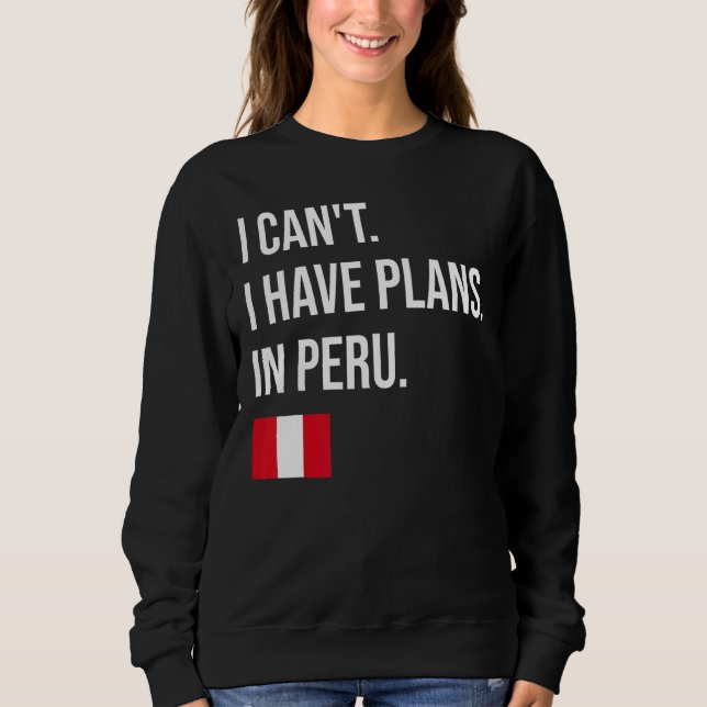 Peru Sweatshirt (Front)