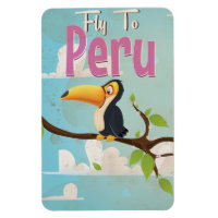 Peru Vintage Travel Poster