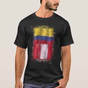 Peru Y Colombia Peruvian Colombian Love T-Shirt