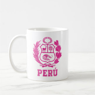 Peru's National Shield Pride Coffee Mug