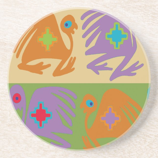 Peruvian Birds Coaster (Front)