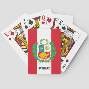 Peruvian Flag Games, Peru Playing Cards