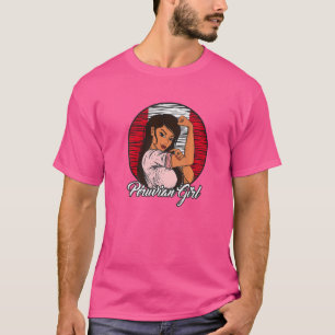 Peruvian Flag Peru Peruvian Girl T-Shirt
