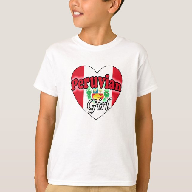 Peruvian Girl T-Shirt (Front)