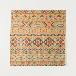 Peruvian Indian: Tribal Geometric Seamless Tapestry