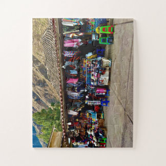 Peruvian Marketplace | Textiles & Treasures Jigsaw Puzzle
