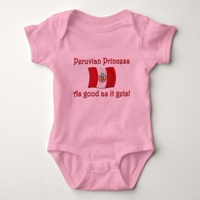 Peruvian Princess- Good As Baby Bodysuit (Front)