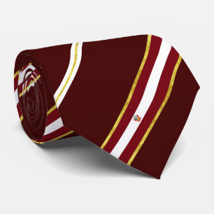 Peruvian stripes flag tie